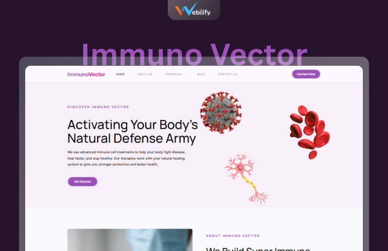Immuno Vector Webiiify