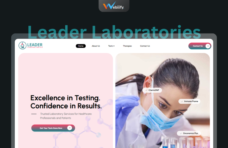 Leader Laboratories Webiiify